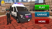 American Police Van Driving screenshot 1