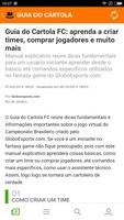 CartolaFC for Android 2