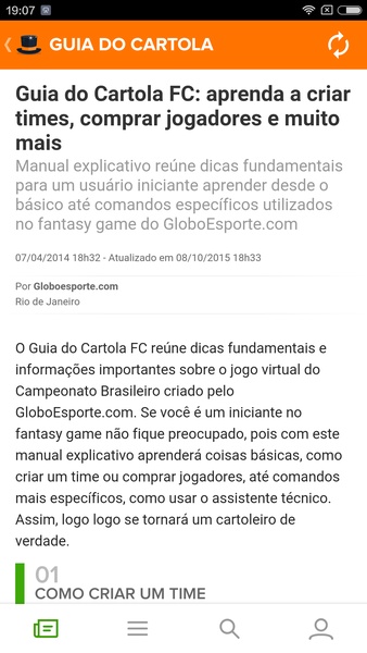 CartolaFC - Preview 2