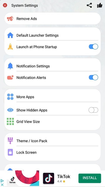 Galaxy Launcher - Preview 5