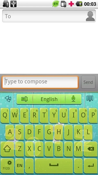GO Keyboard Brisk2012 theme - Preview 8