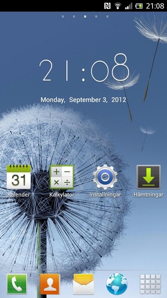 GOLauncherEX Galaxy S3 Free Theme - Preview 2