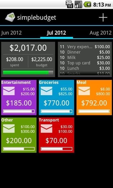 simplebudget - Preview 4