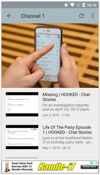 Chat Story Videos App - Preview 3