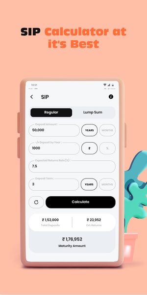 Mutual funds Calculator - Preview 3