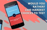Would you rather? Quiz game screenshot 10