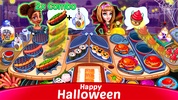 Halloween Street Food Shop Restaurant Game screenshot 13