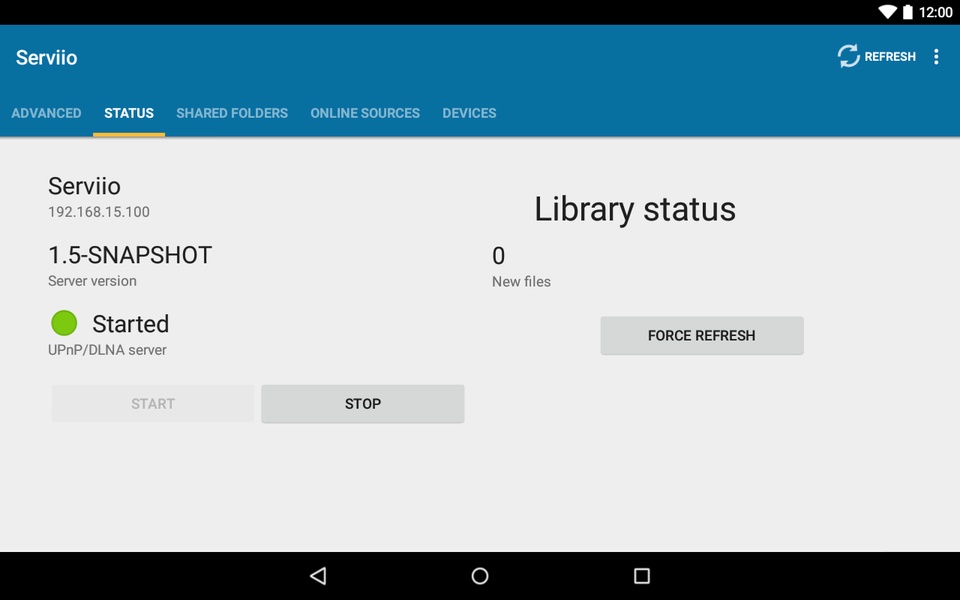 ServiiDroid - Preview 1