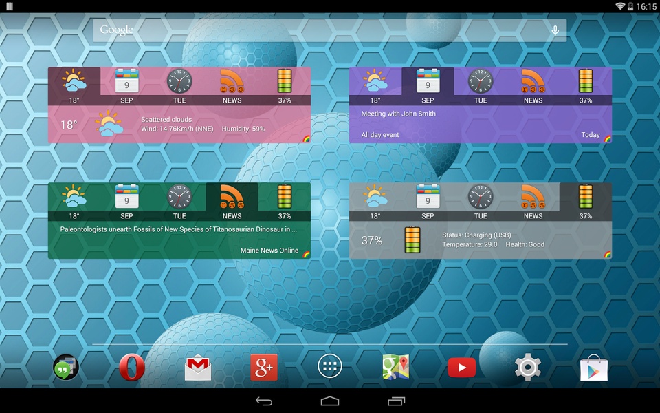 Fusion Info Widget - Preview 10