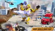 Angry Gorilla Robot Truck Game screenshot 11