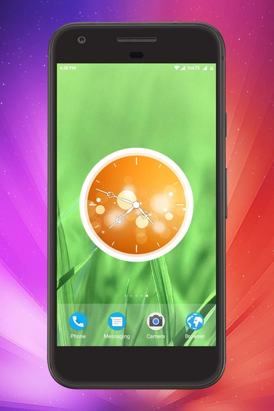Glow Clock Live Wallpaper - Preview 2