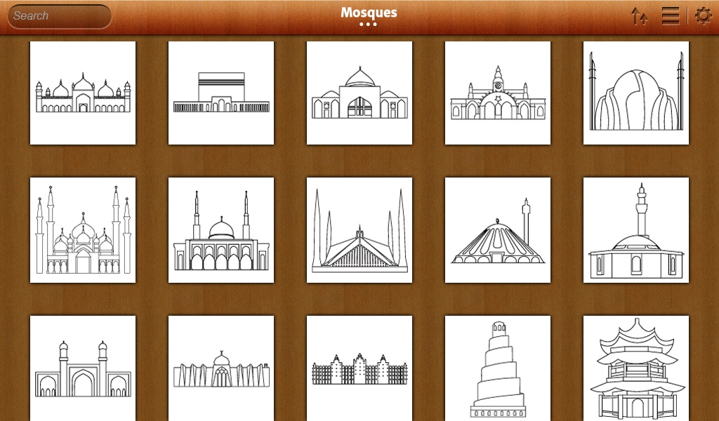 Islamic Coloring Book - Preview 4