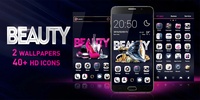 Beauty GO Launcher Theme screenshot 1