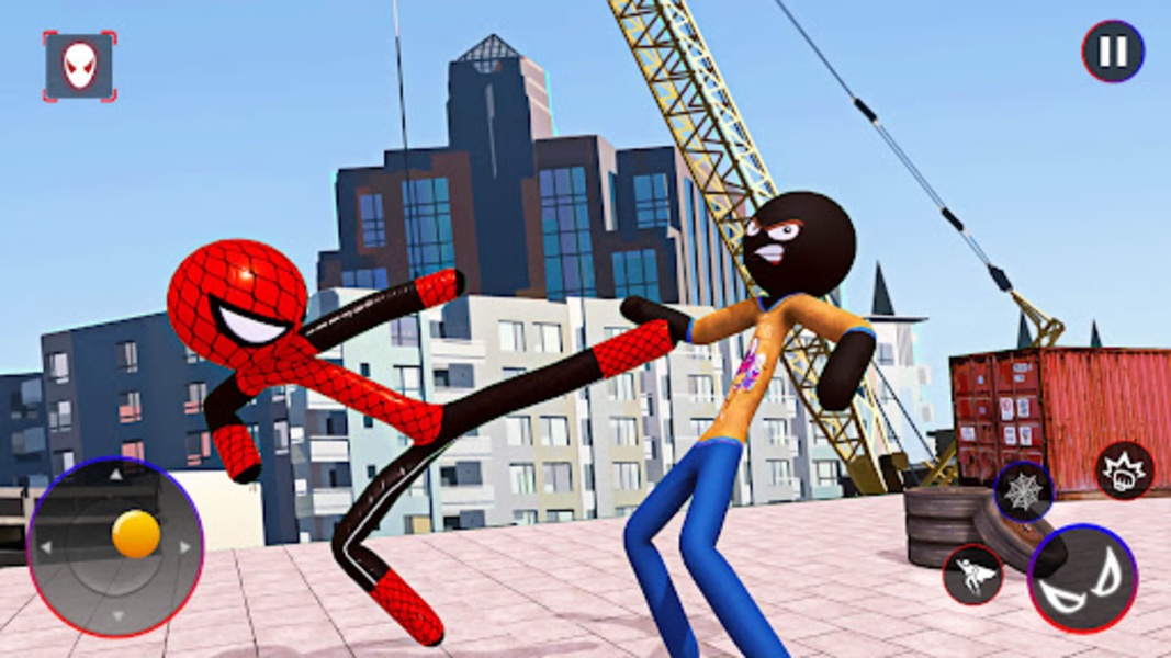 Spider Stickman Rope - Preview 1