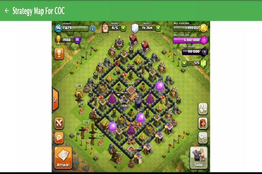 Strategy Map For COC - Preview 4