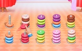 Hoop Stack - Donut Color Sort screenshot 2