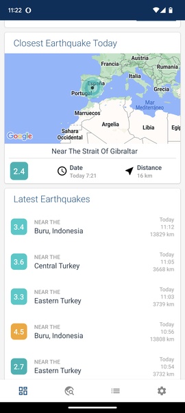 Earthquakes Today - Preview 7