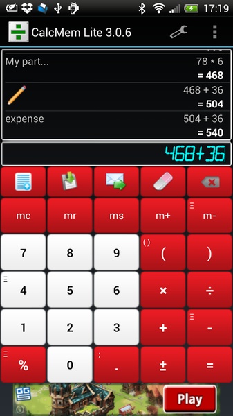Calculator Mem Lite - Preview 7