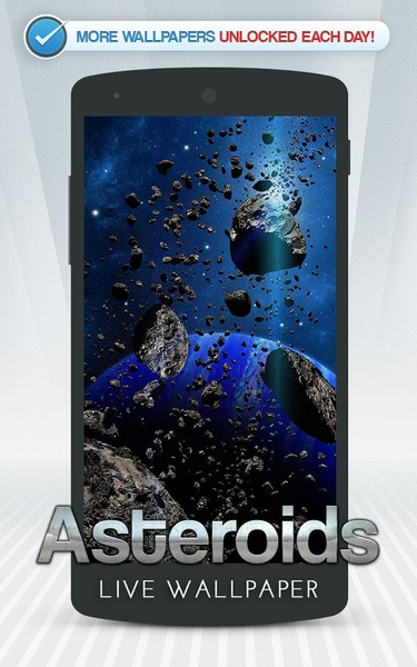 Asteroids Live Wallpaper - Preview 8