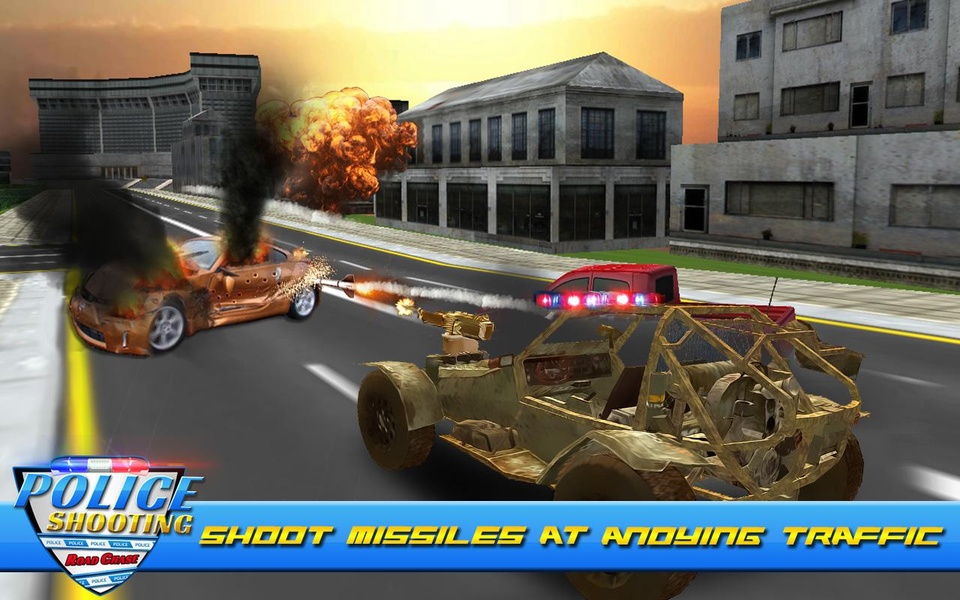 Police Shooting Road Chase - Preview 1