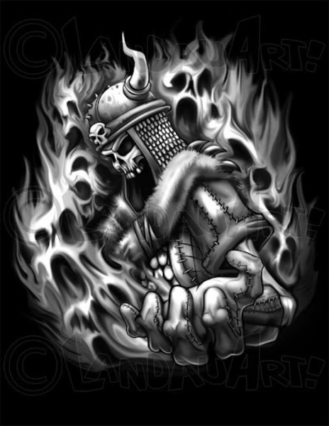 Skulls Tattoo Design HD Wallpaper - Preview 4