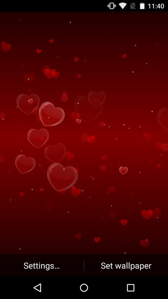 Delicate Hearts Free LWP - Preview 4