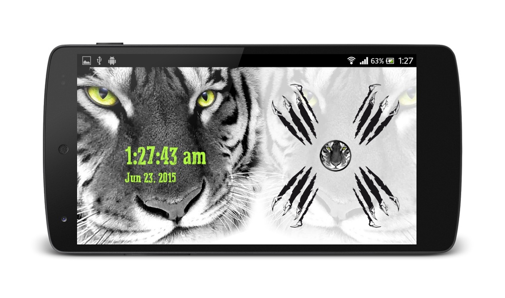 Tiger Sequence Screen Lock - Preview 2