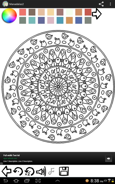 Manadalas Coloring - Preview 1