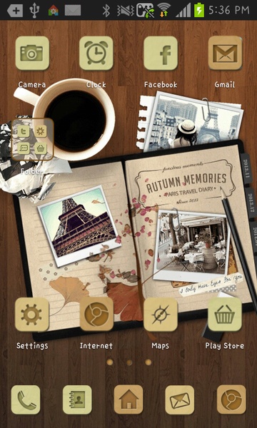 TravelDiary Go Launcher EX - Preview 4