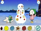 Sarah & Duck: Build a Snowman screenshot 5