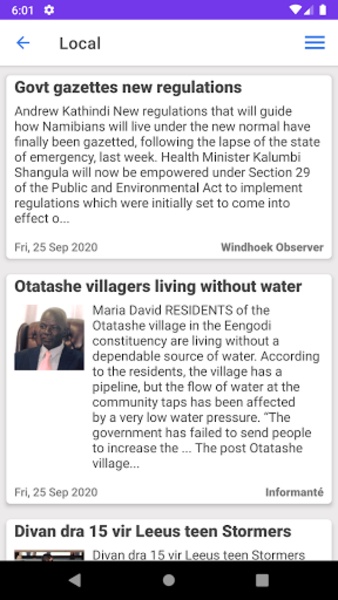 Namibia Newspapers - Preview 2