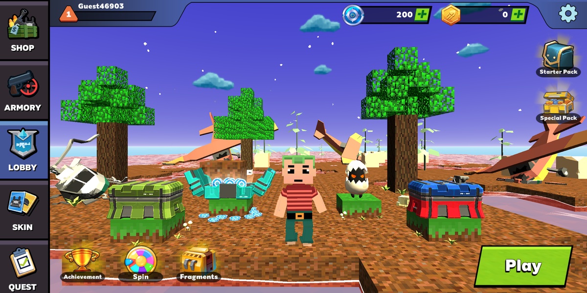Fire Craft: 3D Pixel World - Preview 1
