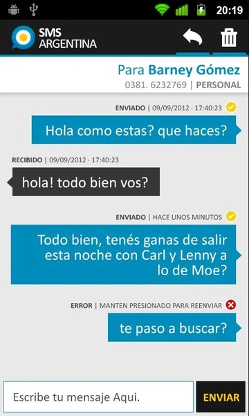 SMS Argentina - Preview 2