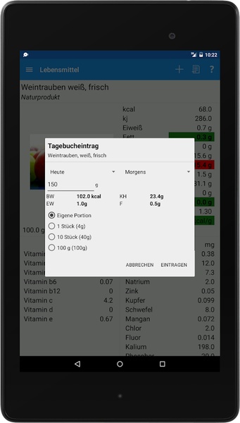 FoodLogger - Preview 4