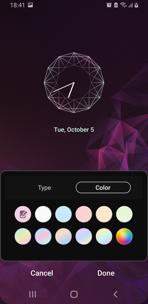 Samsung Clock style - Preview 3
