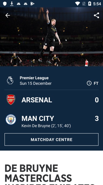 ManCityApp - Preview 3