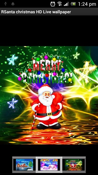 Santa christmas HD Live wallpaper - Preview 1