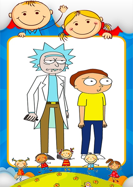 Coloring Rick And Morty Games - Preview 5