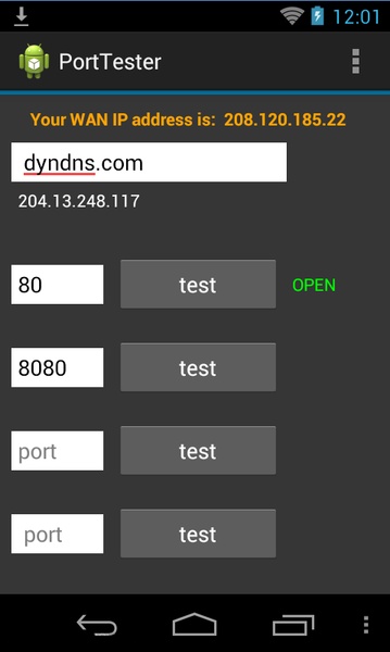 PortTester - Preview 2