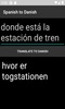 Spanish to Danish Translator screenshot 2