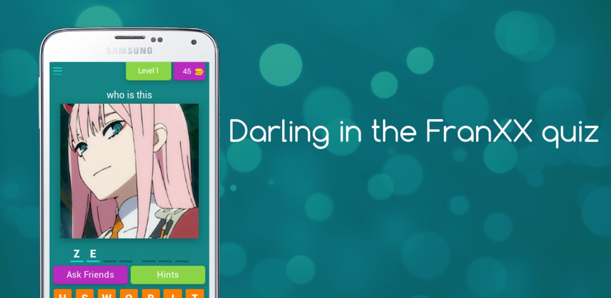 Darling in the FranXX quiz - Preview 1