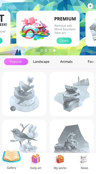 My Poly Art Diary - Preview 4