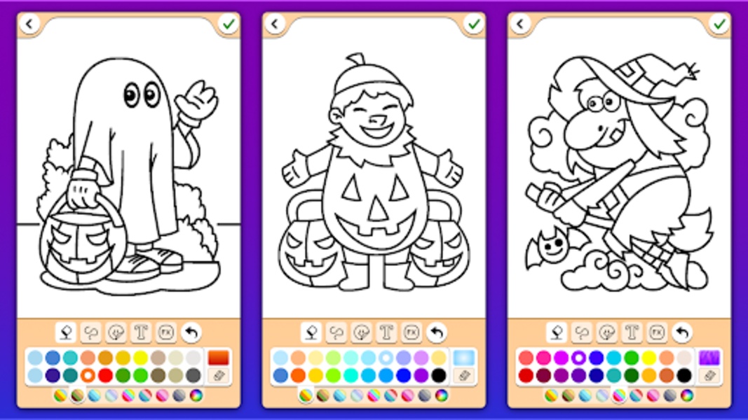 Halloween Coloring Game - Preview 2