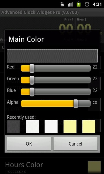 Advanced Clock Widget - Preview 4