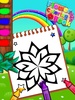 Flowers Coloring Books - Paint Flowers Pages screenshot 3