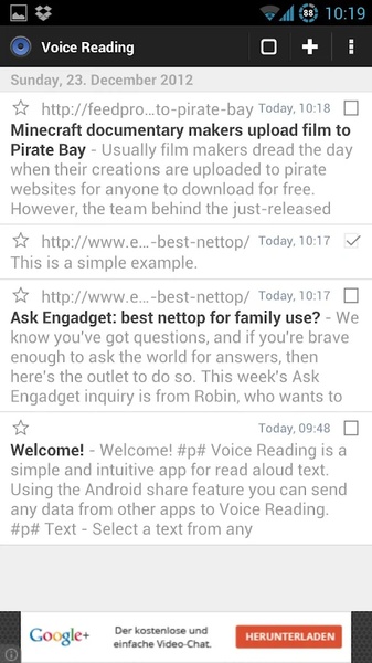 Voice Reading - Preview 2