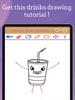 How to Draw Cartoon Drink Easy screenshot 1