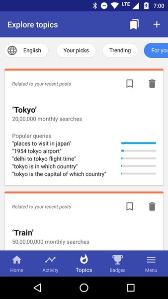 Blog Compass by Google - Preview 3