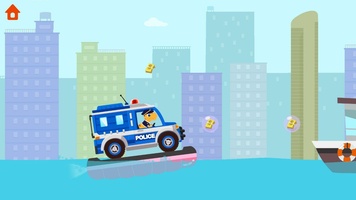 Dinosaur Police Car for Android 2