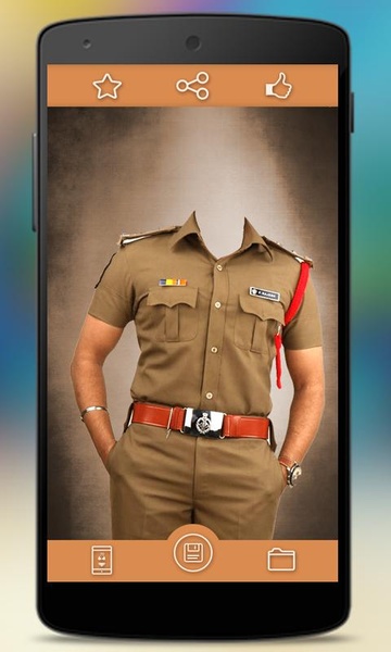 My Photo Police Suit Editor - Preview 1